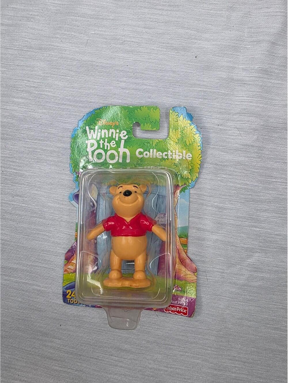 Winnie the Pooh Collectible 2000 Fisher-Price 3” Figure NEW Sealed